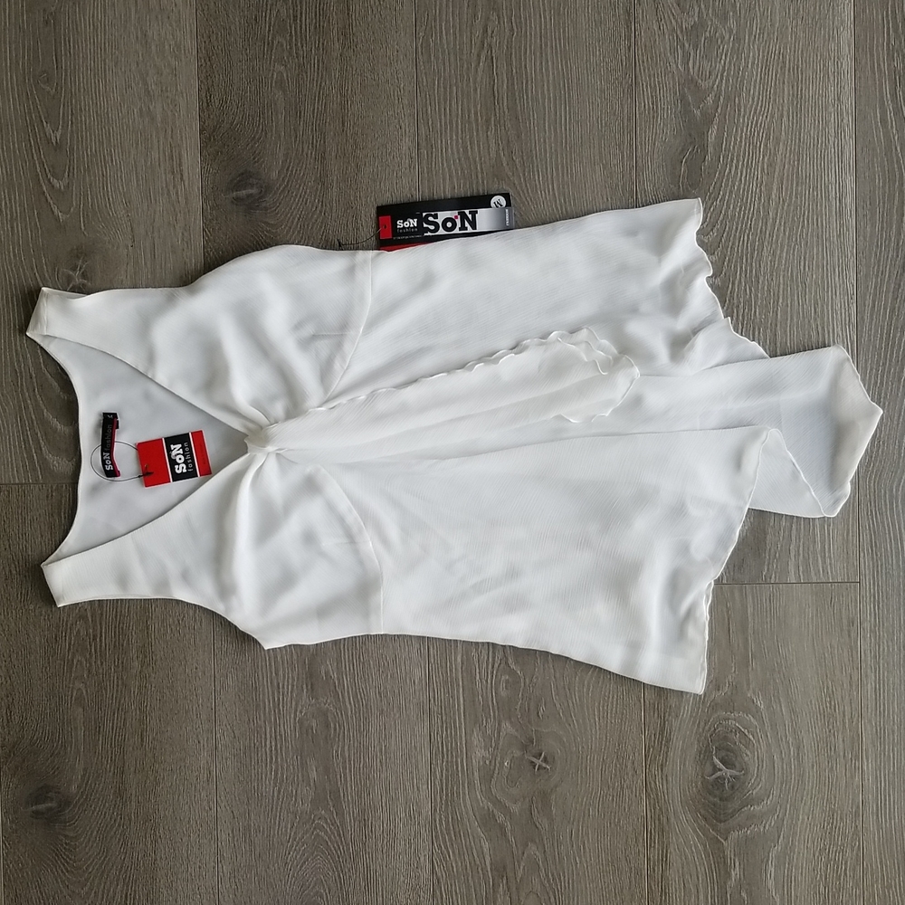 Ivory Blouse - M